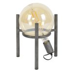 Tafellamp | saturn | Ø20 | Oud zilver