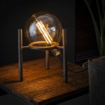 Tafellamp | saturn | Ø20 | Oud zilver
