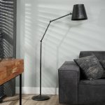 Vloerlamp knik verstelbaar / Charcoal