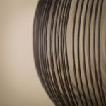 Hanglamp copper twist | Ø70 | Zwart nikkel
