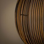 Hanglamp copper twist | Ø70 | Zwart nikkel