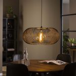Hanglamp copper twist | Ø70 | Zwart nikkel