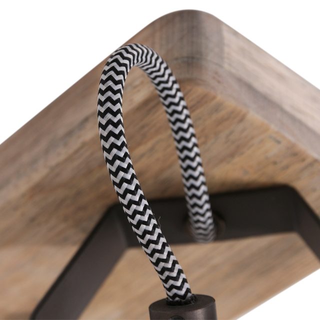 Spot Gearwood | 2 lichts | Antraciet, Zwart, Grijs, Bruin