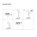 Buitenlamp | 1 lichts | Zwart