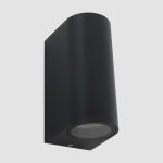 Buitenlamp | 2 lichts | Zilver, Grijs