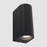 Buitenlamp | 2 lichts | Zilver, Grijs