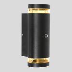 Buitenlamp | 2 lichts | Zwart