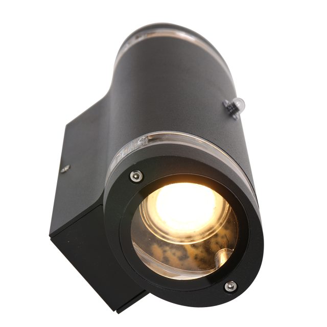 Buitenlamp | 2 lichts | Zwart