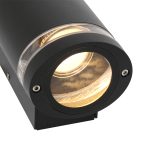 Buitenlamp | 2 lichts | Zwart