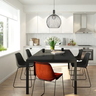 Hanglamp Aureole | 1 lichts | Zwart