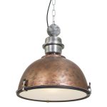 Hanglamp Bikkel | 1 lichts | Bruin