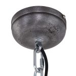 Hanglamp Bikkel | 1 lichts | Grijs, Zilver, Grijs