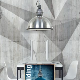 Hanglamp Bikkel | 1 lichts | Zilver, Grijs