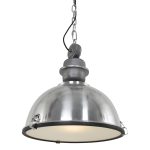 Hanglamp Bikkel | 1 lichts | Zilver, Grijs