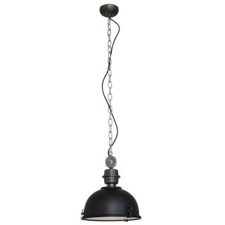 Hanglamp Bikkel | 1 lichts | Zilver, Grijs, Zwart