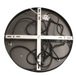 Hanglamp Bollique | 3 lichts | Transparant, Zwart