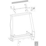 Hanglamp Buckley | 4 lichts | Zwart