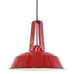Hanglamp Eden | 1 lichts | Rood, Wit