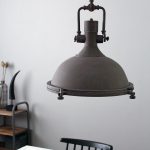 Hanglamp Eliga | 1 lichts | Bruin, Wit