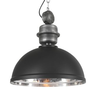 Hanglamp Gaeve | 1 lichts | Zilver, Grijs, Zwart