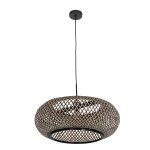 Hanglamp Ikaro | 1 lichts | Bruin, Zwart