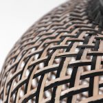 Hanglamp Ikaro | 1 lichts | Bruin, Zwart