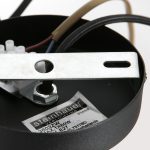 Hanglamp Ikaro | 1 lichts | Bruin, Zwart