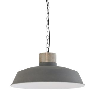 Hanglamp Metta | 1 lichts | Grijs, Bruin