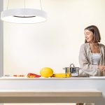 Hanglamp Ringlede | 1 lichts | Wit