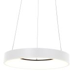 Hanglamp Ringlede | 1 lichts | Wit