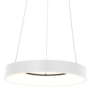Hanglamp Ringlede | 1 lichts | Wit