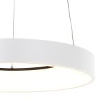 Hanglamp Ringlede | 1 lichts | Wit