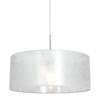 Hanglamp Sparkled Light | 1 lichts | Zilver, Grijs, Transparant