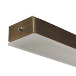 Hanglamp Zelena LED | 3 lichts | Brons, Bruin
