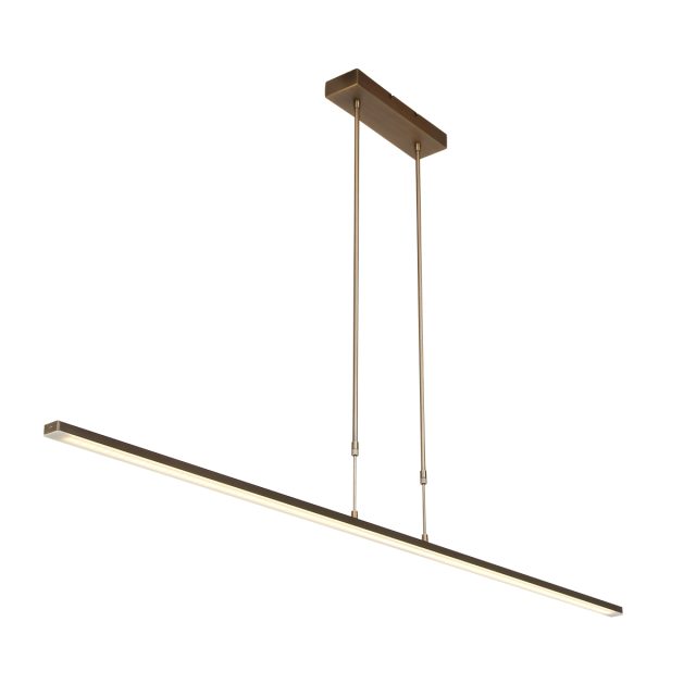 Hanglamp Zelena LED | 3 lichts | Brons, Bruin