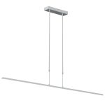 Hanglamp Zelena LED | 3 lichts | Zilver, Grijs