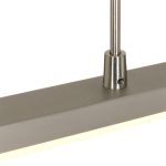 Hanglamp Zelena LED | 3 lichts | Zilver, Grijs