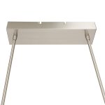 Hanglamp Zelena LED | 4 lichts | Zilver, Grijs