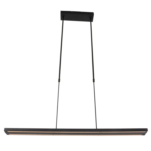 Hanglamp Zelena LED | 4 lichts | Zwart