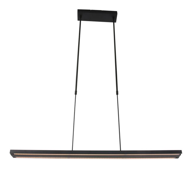 Hanglamp Zelena LED | 4 lichts | Zwart