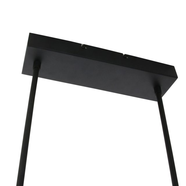 Hanglamp Zelena LED | 4 lichts | Zwart