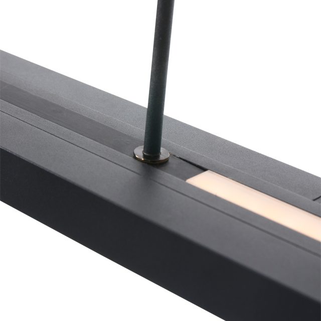 Hanglamp Zelena LED | 4 lichts | Zwart