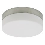 Plafondlamp Ceiling and wall | 1 lichts | Zilver, Grijs, Wit