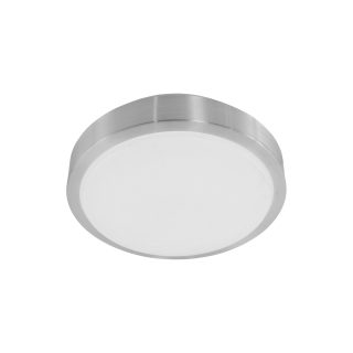 Plafondlamp Ceiling and wall | 1 lichts | Zilver, Grijs, Wit