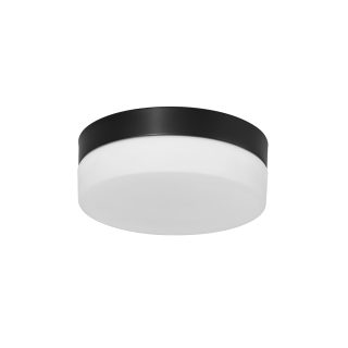 Plafondlamp Ikaro | Ø 18 | 1 lichts | Wit, Zwart