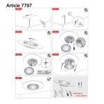 Plafondlamp Lido | 1 lichts | Wit