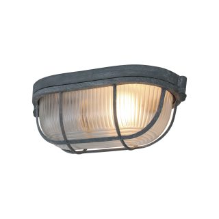 Plafondlamp Lisanne | 1 lichts | Grijs, Transparant