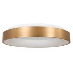 Plafondlamp Ringlede | 1 lichts | Goud, Wit