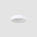 Plafondlamp Ringlede | 1 lichts | Wit
