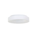 Plafondlamp Ringlede | 1 lichts | Wit